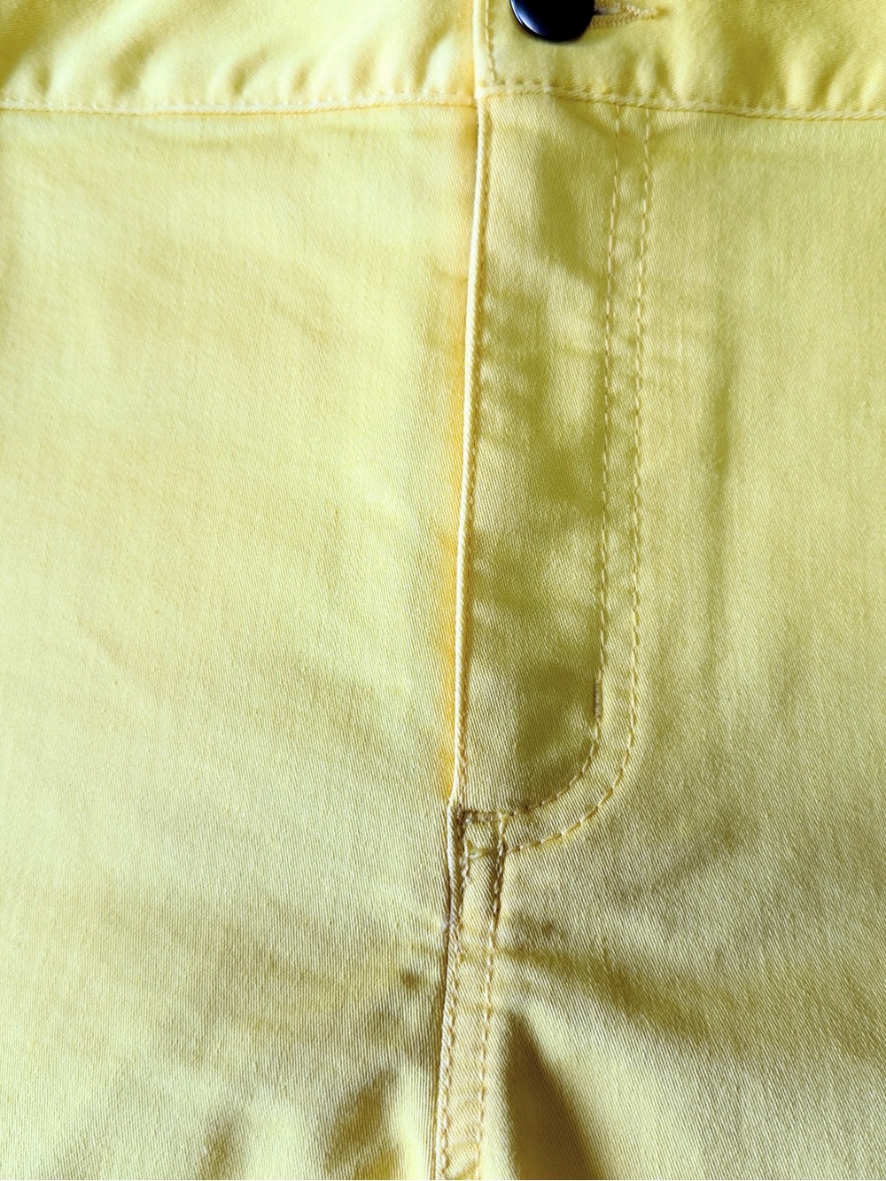 Kim Rogers Yellow High Rise Wide Leg Cropped Pants - Size 12 - Picture 7 of 9